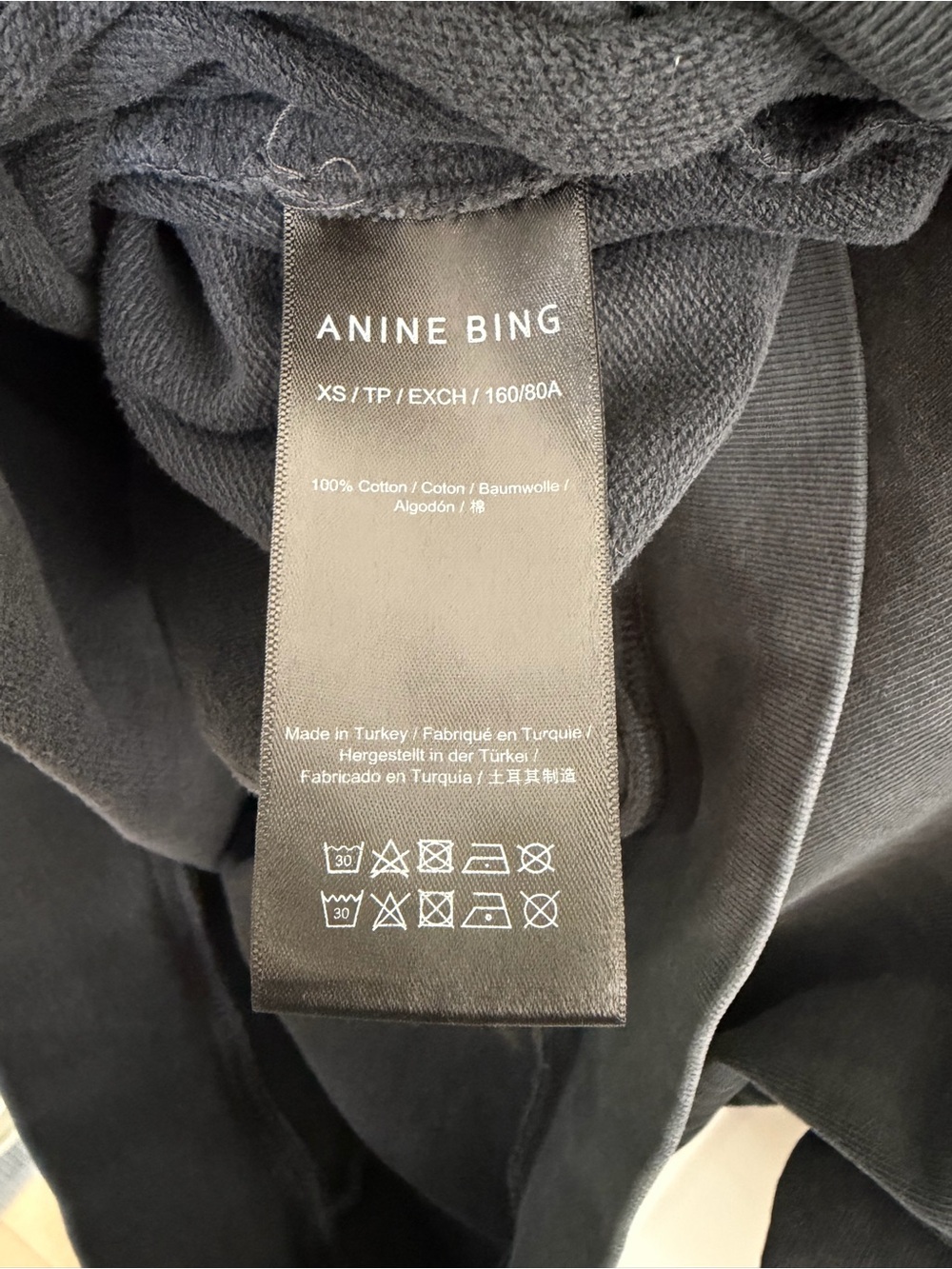 Anine Bing Los Angeles Graphic Crewneck Miles Palm Sweatshirt - Picture 4 of 4